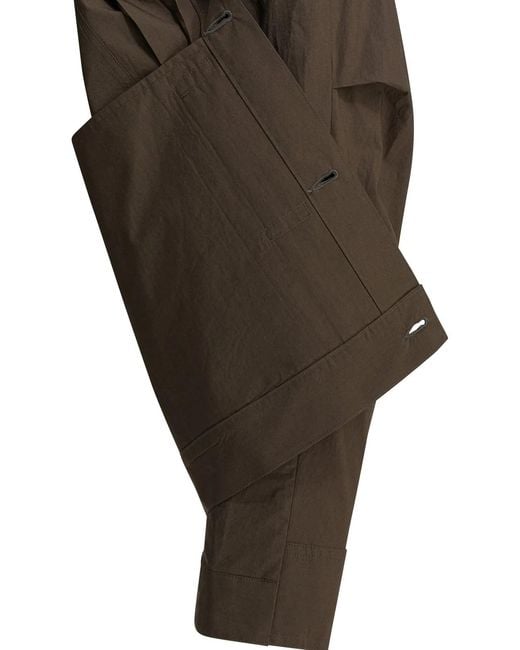 Sacai Brown Cotton Jacket for men
