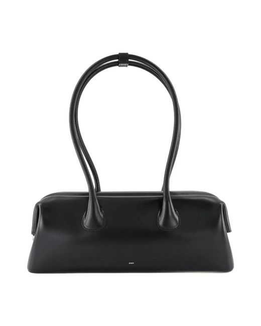 OSOI Black Boat Wide Shoulder Bag