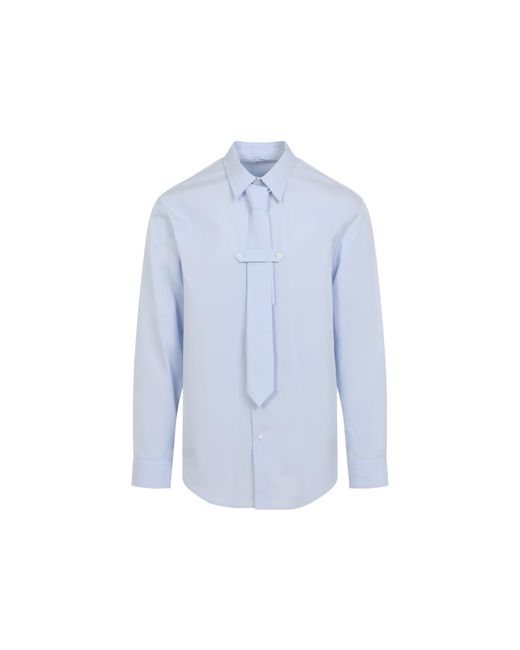 Dries Van Noten Blue Light Cilian Shirt for men