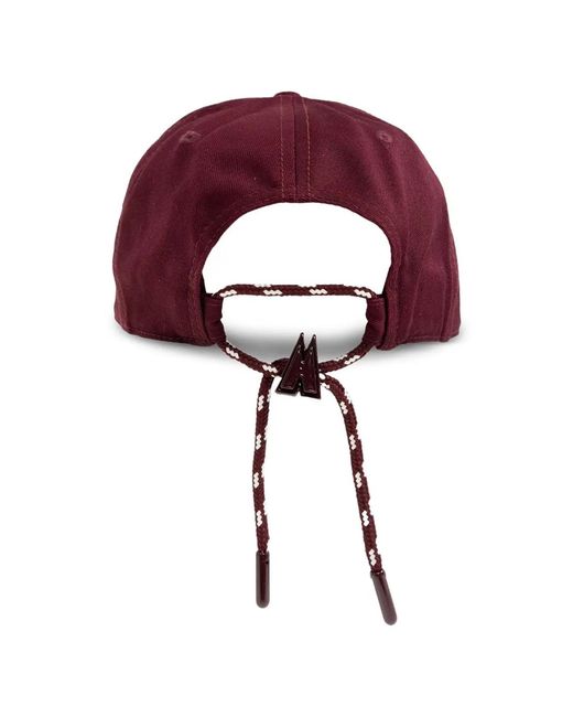 Moncler Red Baseball Cap