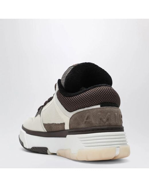 Amiri White Ma-1 Leather Sneakers for men