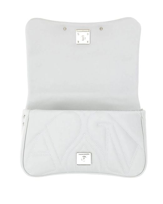 McQueen Gray Shoulder Bag Seal