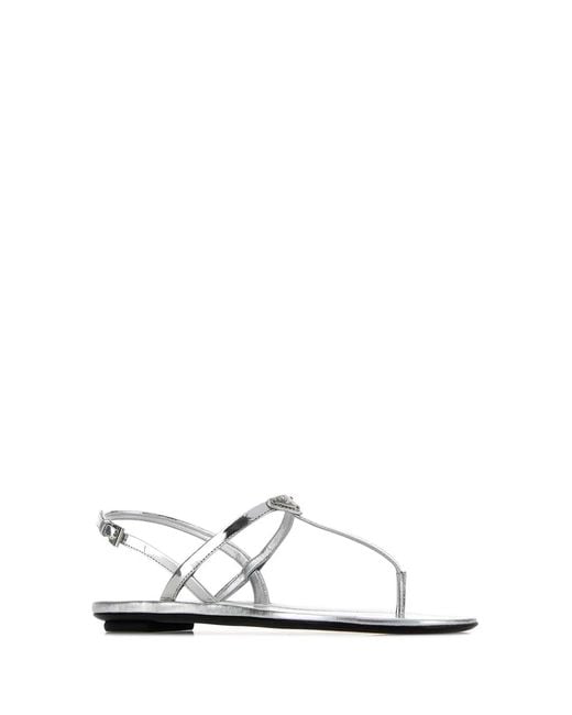 Prada White Thongs