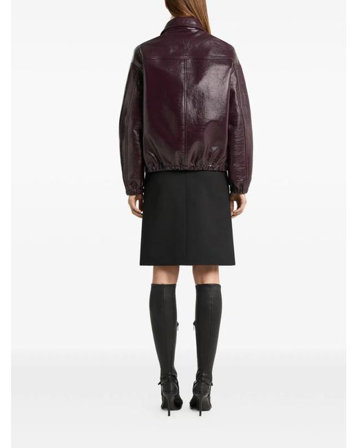 Courreges Brown Courregès Cotton Polyurethane Elastane Jacket