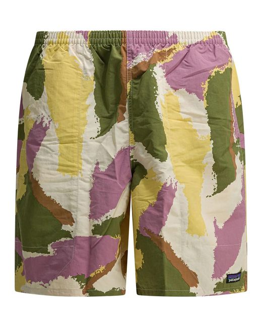Patagonia Green "M's Baggies Longs" Technical Pants for men
