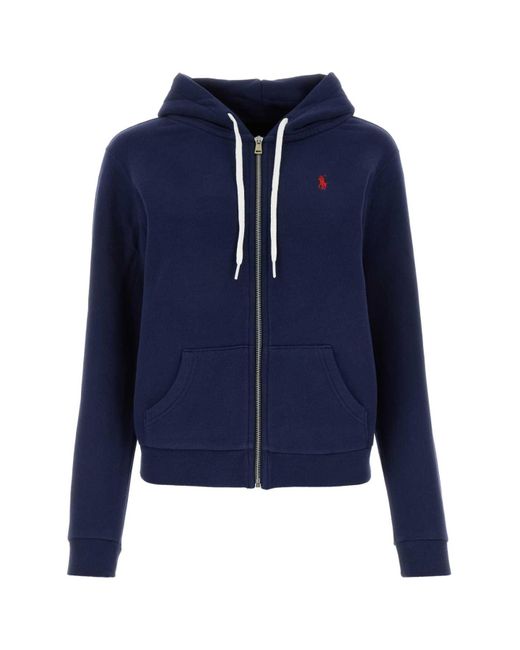 Polo Ralph Lauren Blue Full-Zip Hoodie