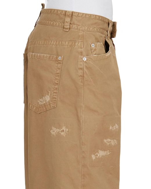 DSquared² Natural 9 To 5 Cotton Pants
