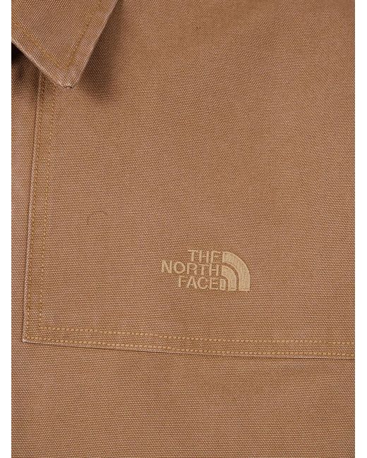 The North Face Brown Cedar Canvas Work Jacket for men