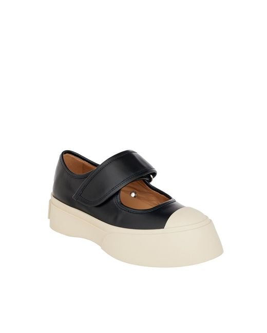 Marni Black Sneaker Mary Jane