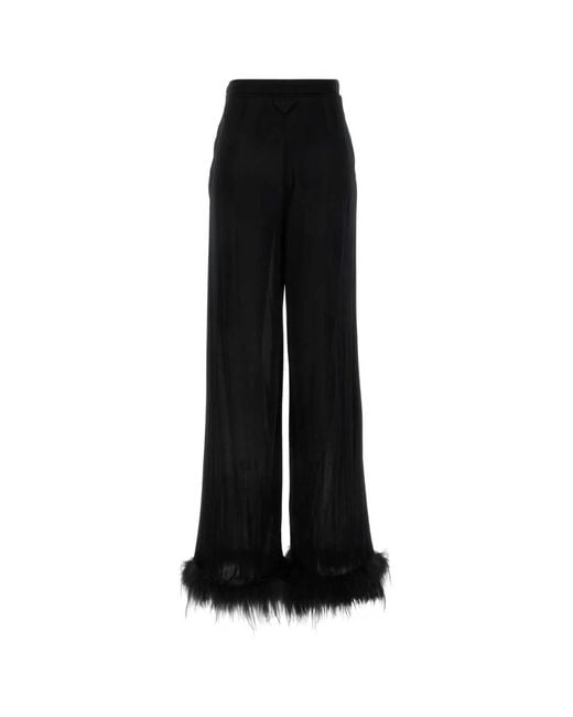 Prada Black Pantaloni
