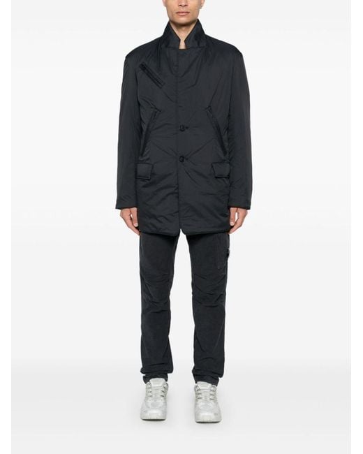 Y-3 Black Multi-Pocket Padded Jacket for men