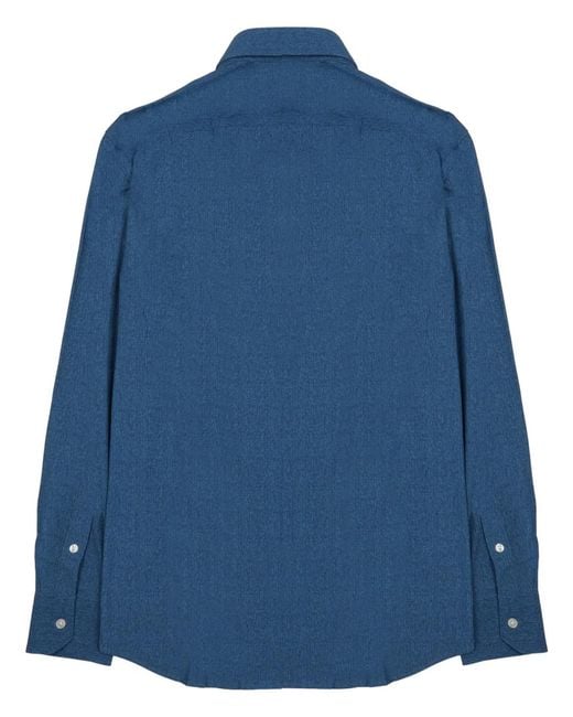 ARCHIVIUM BE UPDATED Blue Camicia for men