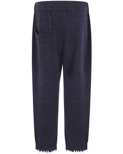 Uma Wang Blue Ankle Pants