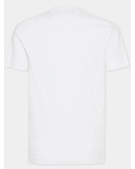 DSquared² White Just Right Tee