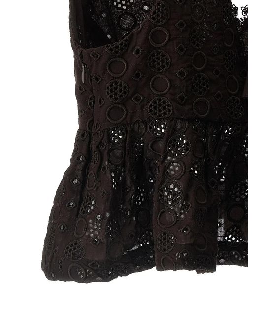 Pinko Black 'Kiersten' Top