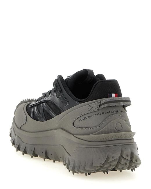 Moncler Black 'Trailgrip Gtx' Sneakers for men