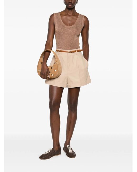 Fabiana Filippi Brown Tank Top