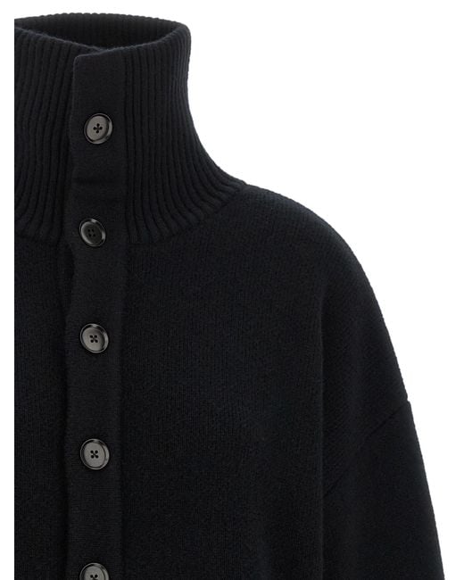 Extreme Cashmere Black 'N°377 Clement' Cardigan