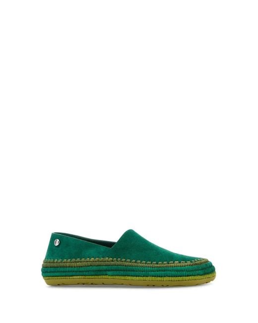 Loewe Green Rio Slipper