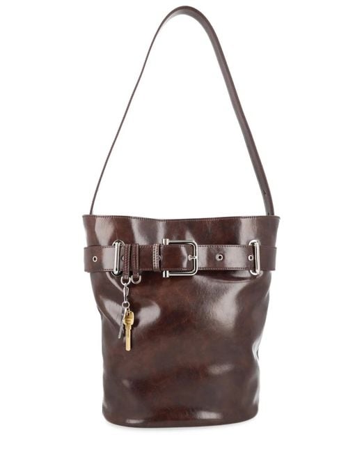 OSOI Brown Borsa A Secchiello "Brocle"