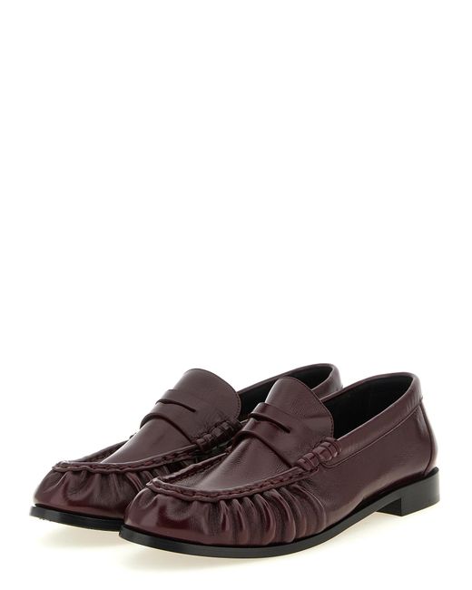 Saint Laurent Brown 'Le Loafer' Loafers