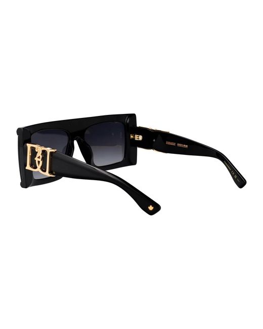 DSquared² Black Acetate Sunglasses