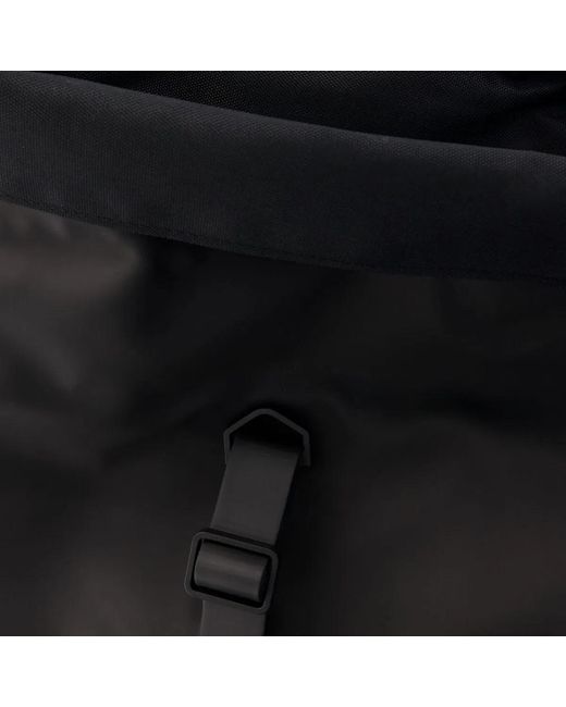 Rains Black Mini Backpack