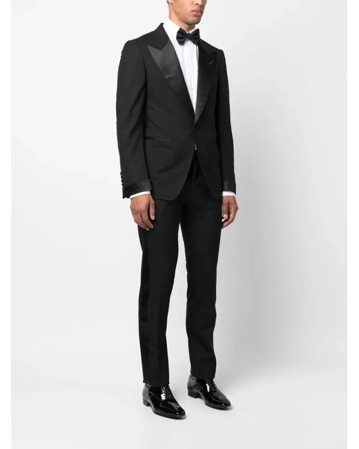 Tom Ford Black Shelton Evening Sb Suit for men