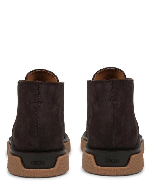 Dior Brown Suede Boot for men
