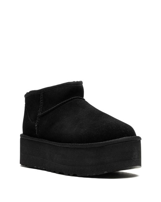 Ugg Black Classic Ultra Mini Boots