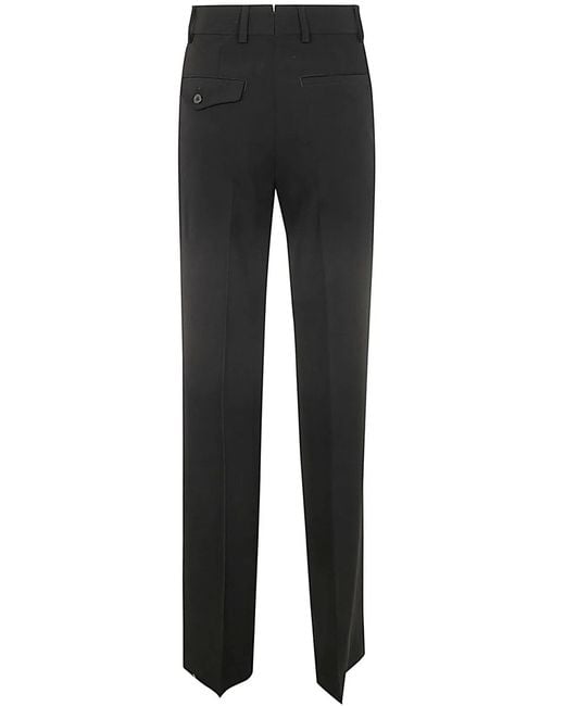 Ann Demeulemeester Black Maaike Flared Leg Comfort Trousers