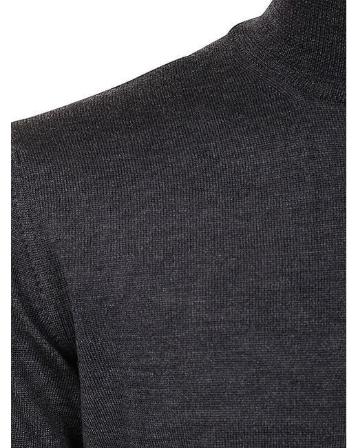 Nuur Blue Turtle Neck Pullover for men