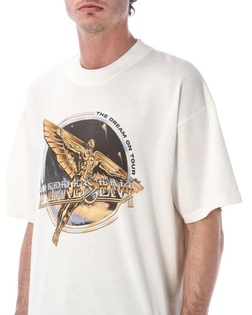 Represent White Golden Tour T-Shirt for men