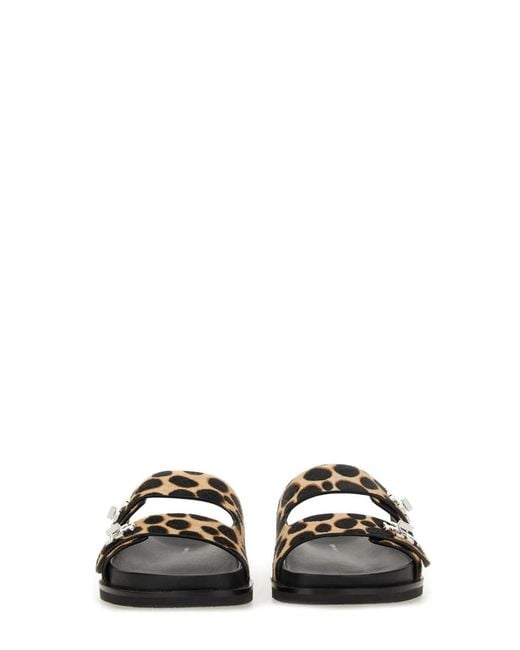 Tory Burch Black Leather Flats