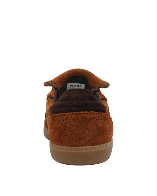 Alohas Brown "Tb 490" Low-Top Sneakers