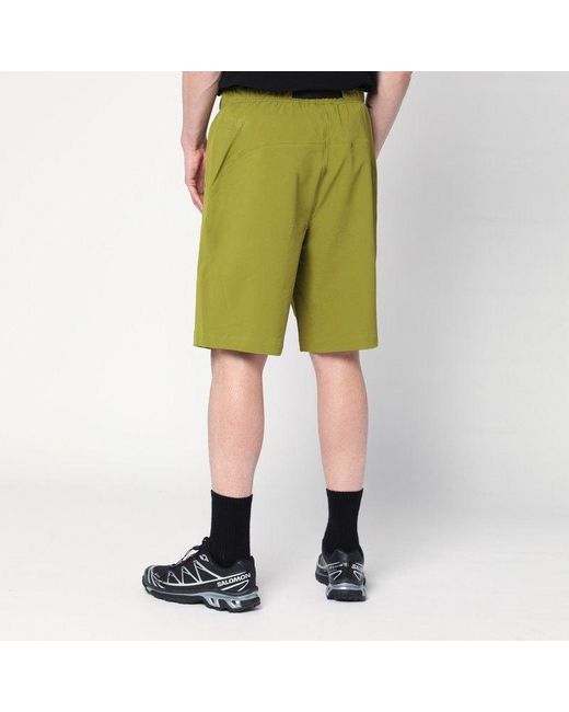 Purple Mountain Observatory Green Bermuda for men