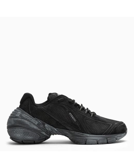 Givenchy Black Leather Tk-Mx Runner Sneakers for men
