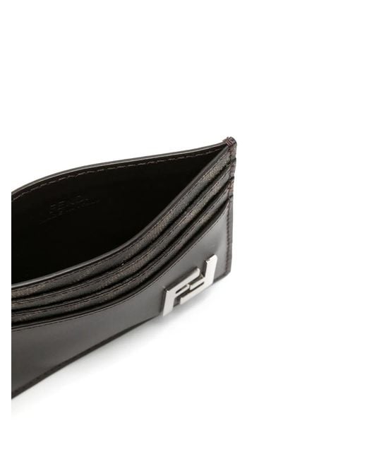 Fendi Black Leather Wallet for men