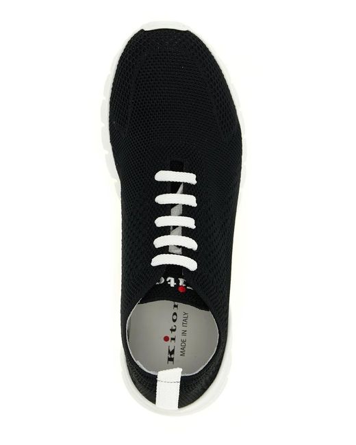 Kiton White 'Fits' Sneakers for men