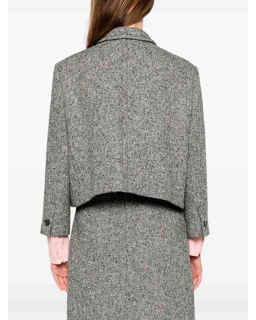 Gucci Gray Cotton Jacket