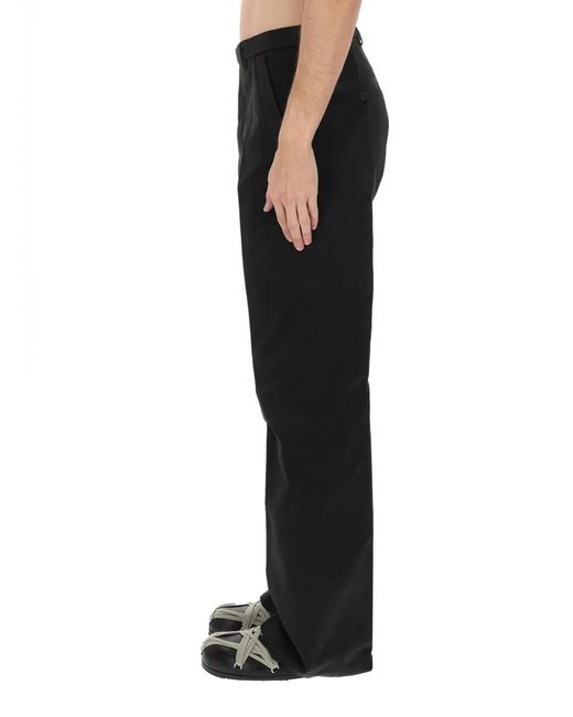 Rick Owens Black "Tailored Geth" Pants for men
