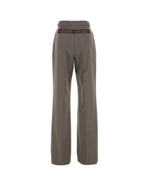 Prada Gray Pantaloni