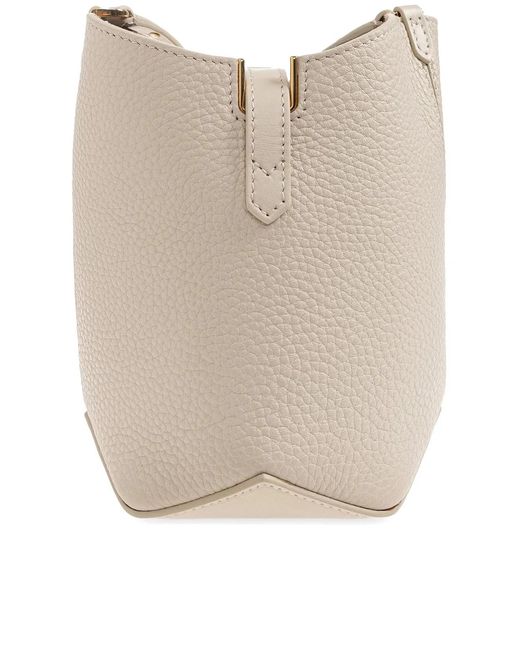 Lanvin Natural Bucket Bag With Strap