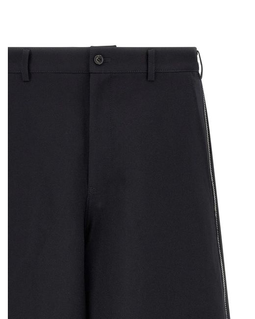 Comme des Garçons Blue Comme Des Garcons Shirt Zip Bermuda Shorts for men