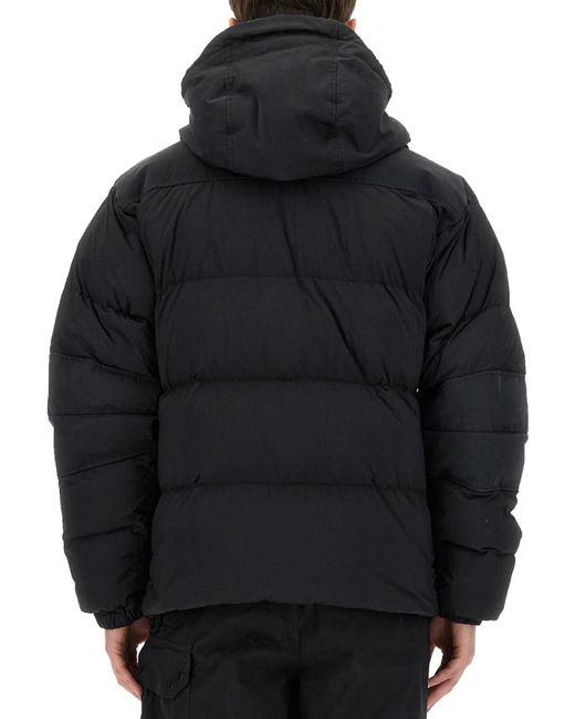 C P Company Black Vail Combo Jacket for men