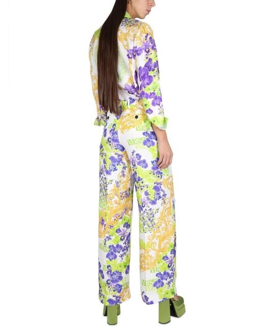 Versace Multicolor Baroque Pants
