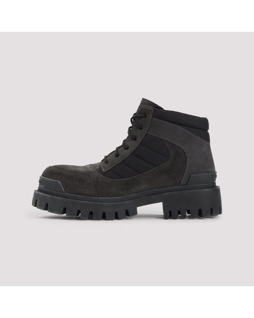 Balenciaga Black Low Combat Strike for men