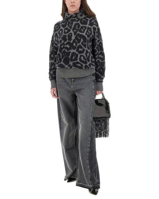 Stella McCartney Gray Cotton Blend Jeans