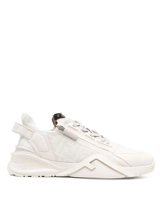 Fendi White Flow Sneaker for men