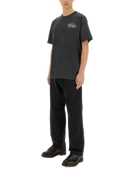 Obey Black "Reaction" T-Shirt for men